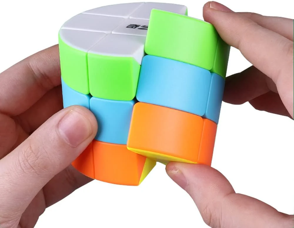 3x3 Barrel Cube Round Column & Magic Cube: - Image 2