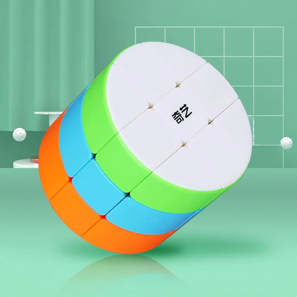 3x3 Barrel Cube Round Column & Magic Cube: - Image 3