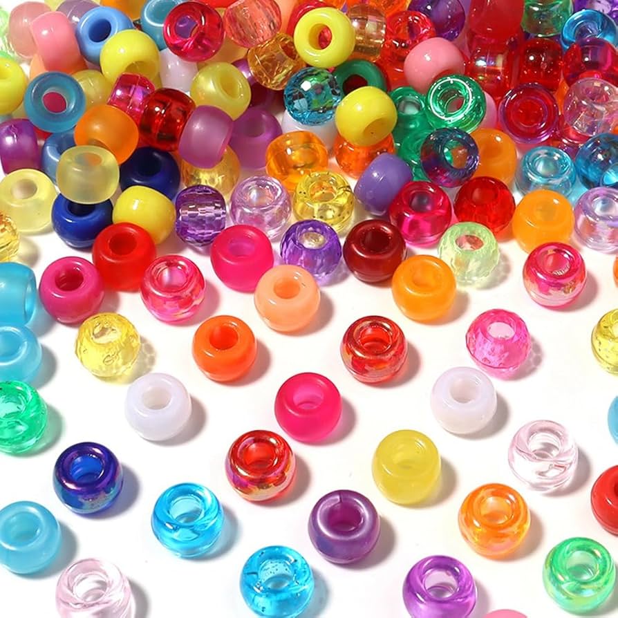 Art & Craft Pearl Beads - Different Shapes - Multicolour - CRAFT - Image 2