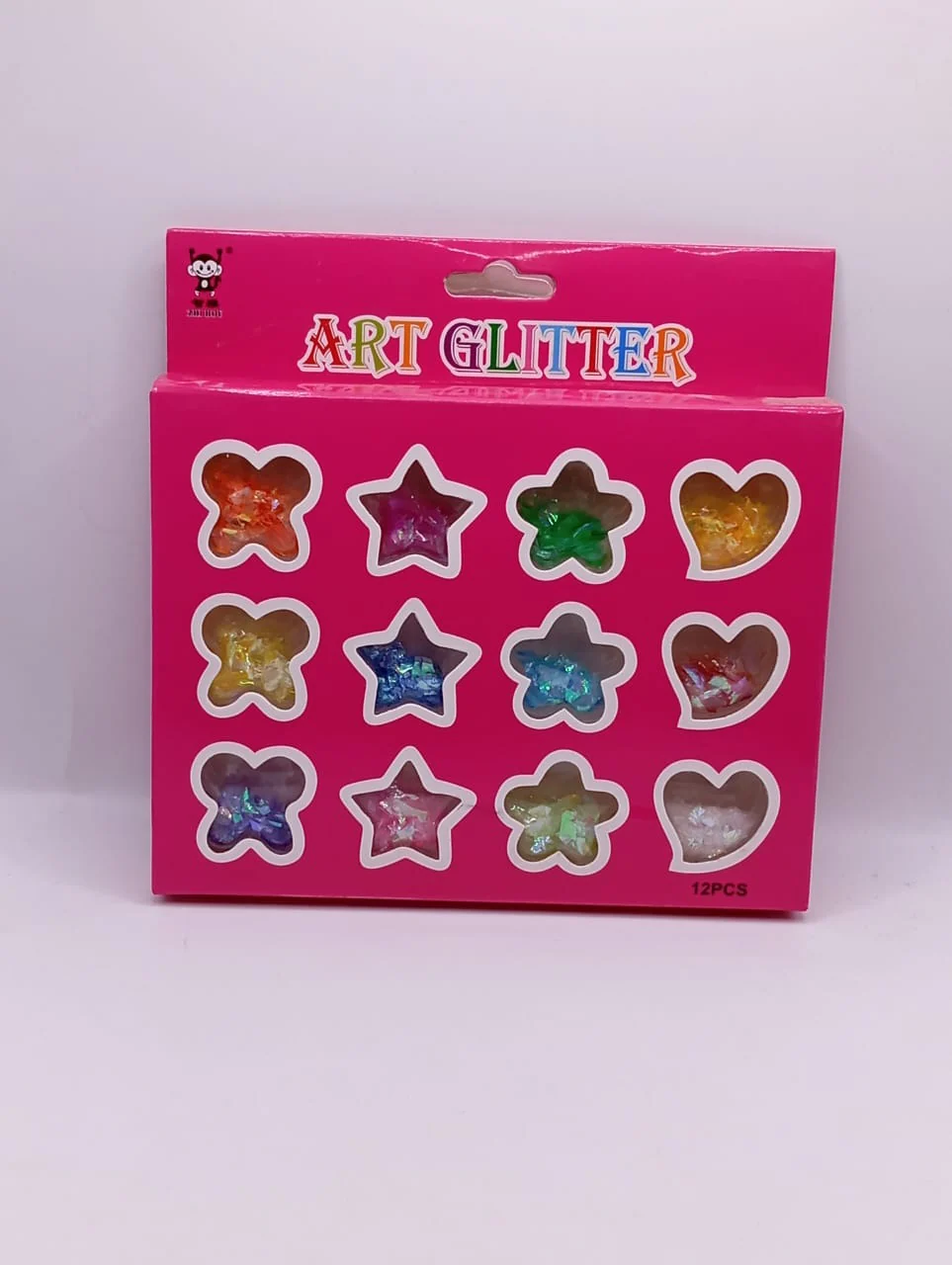 Art Glitter (12 Pcs) - 6760- Multicolour - Image 2