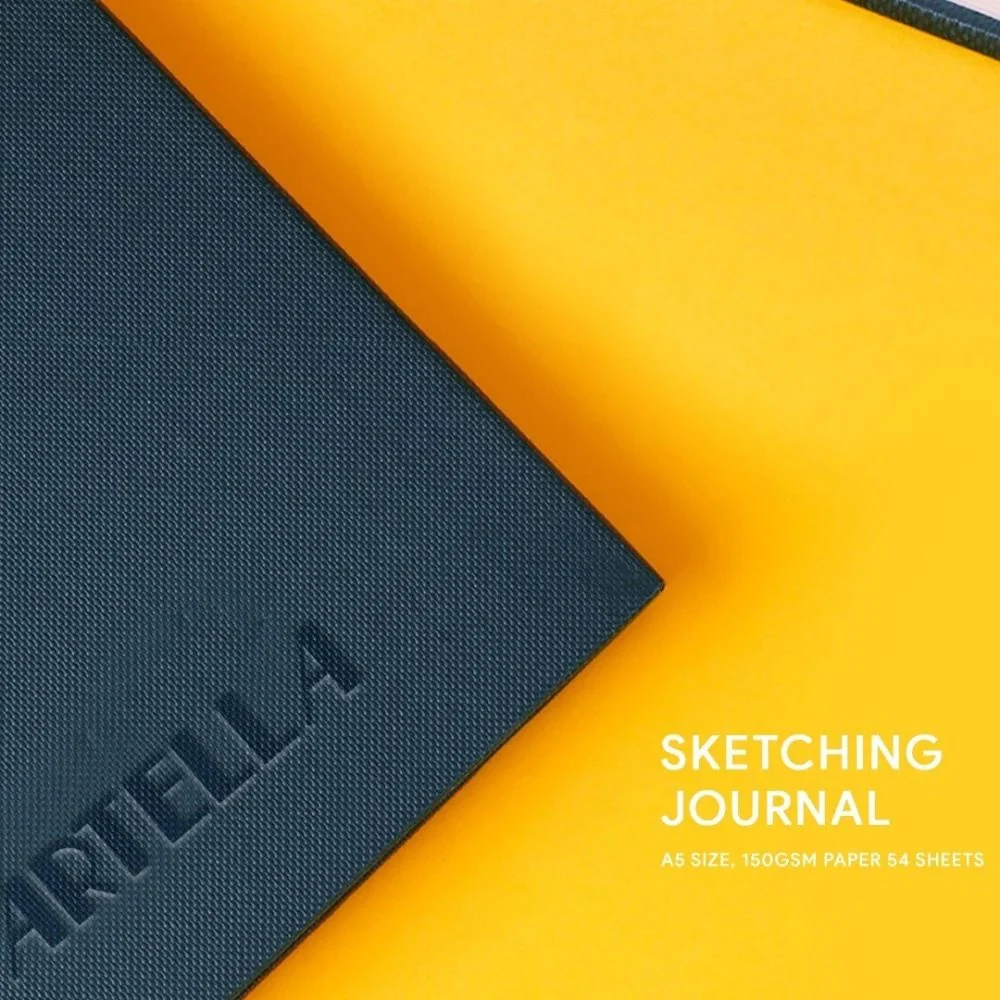 Artella Harcover Sketchbook 54 Sheets 150gsm A5 - Image 2