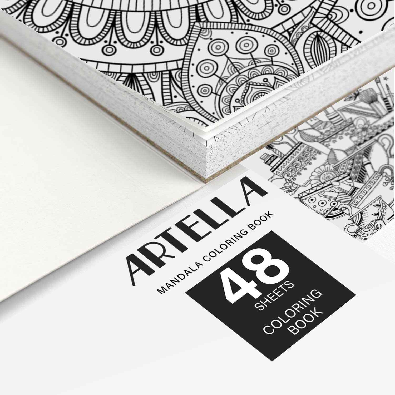 Artella Mandala Art Coloring Book - Image 4