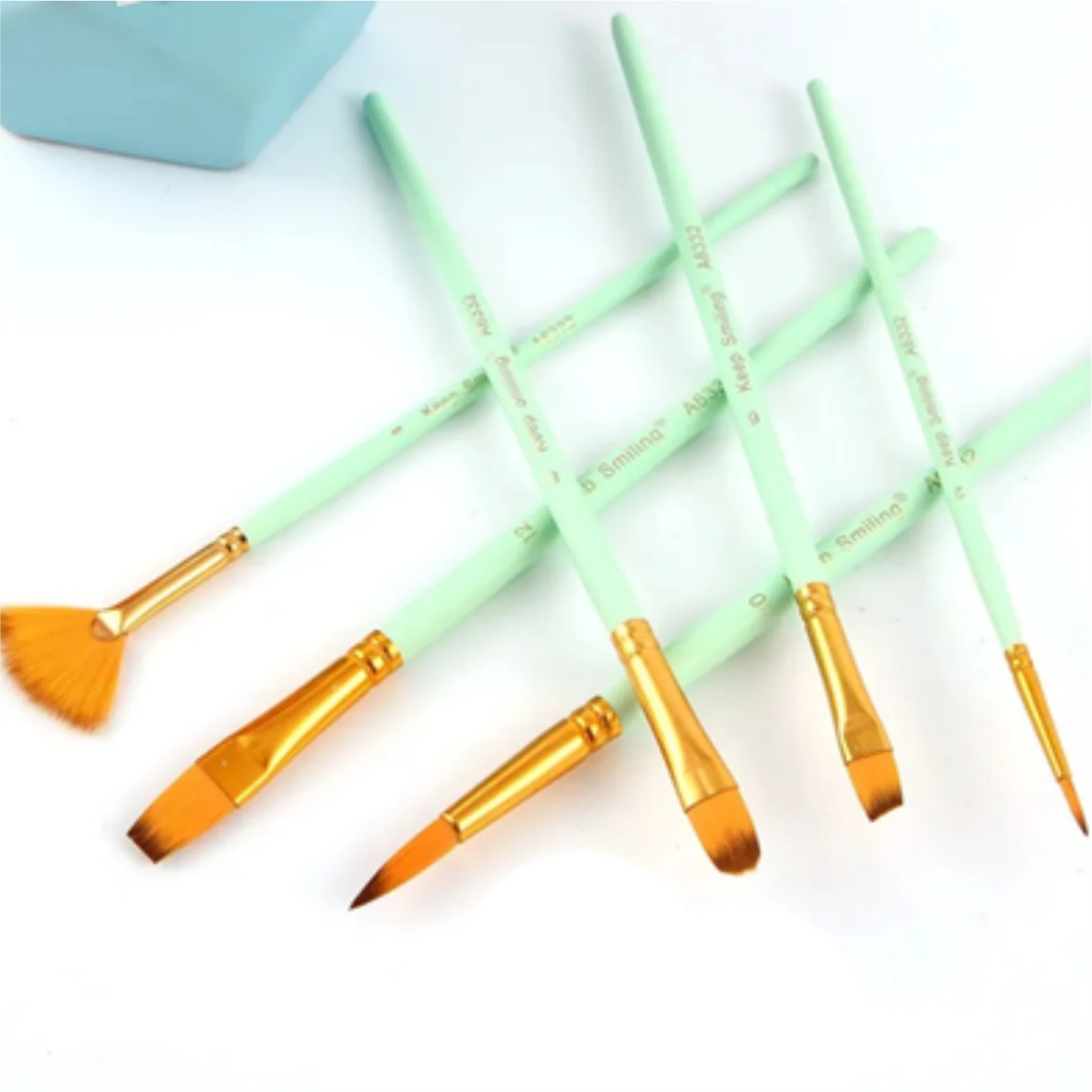 Artist Brush 6 pcs A6332- Keep Smiling - Image 2