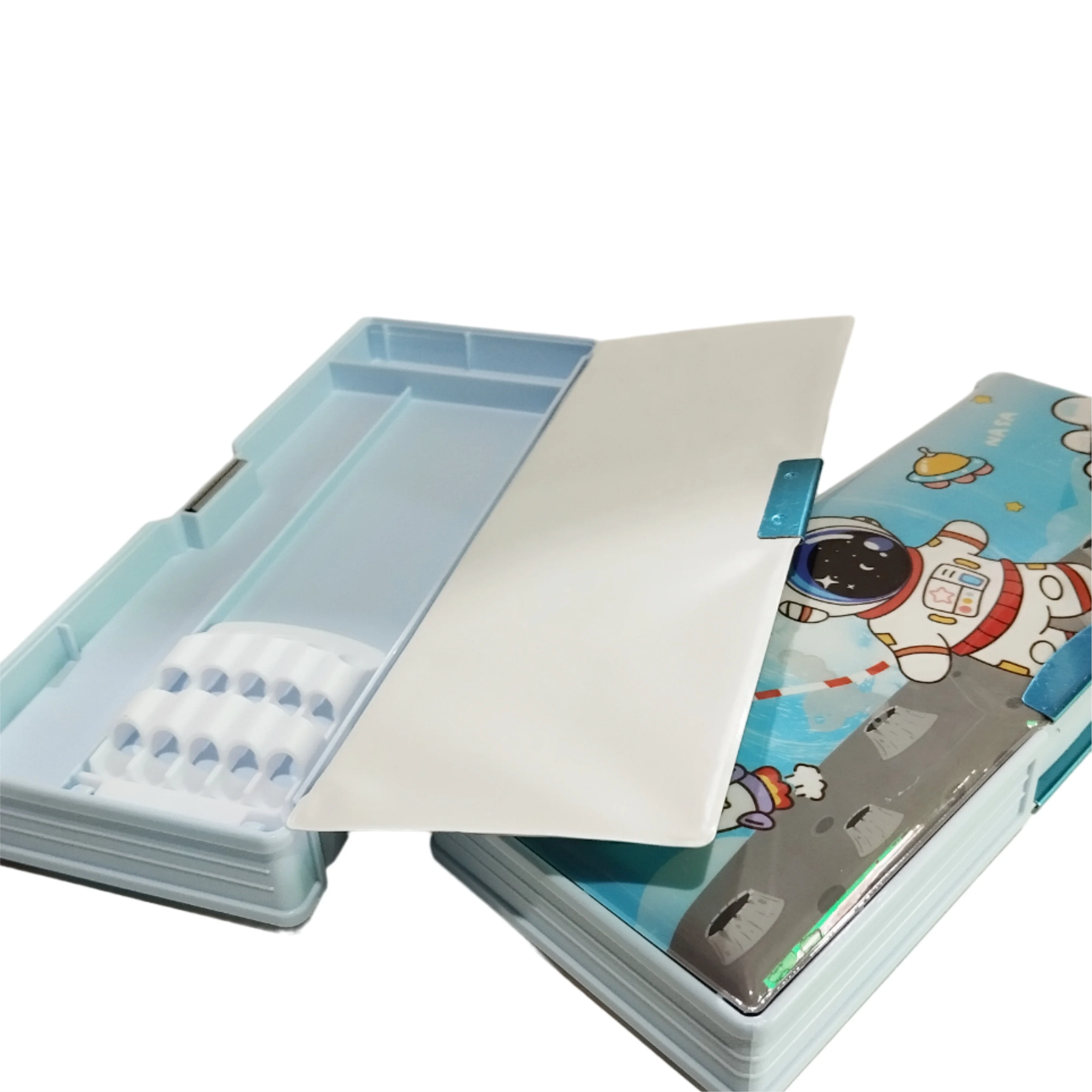 Astronaut Cartoon Magnetic Geometry Box for Kids - Image 4