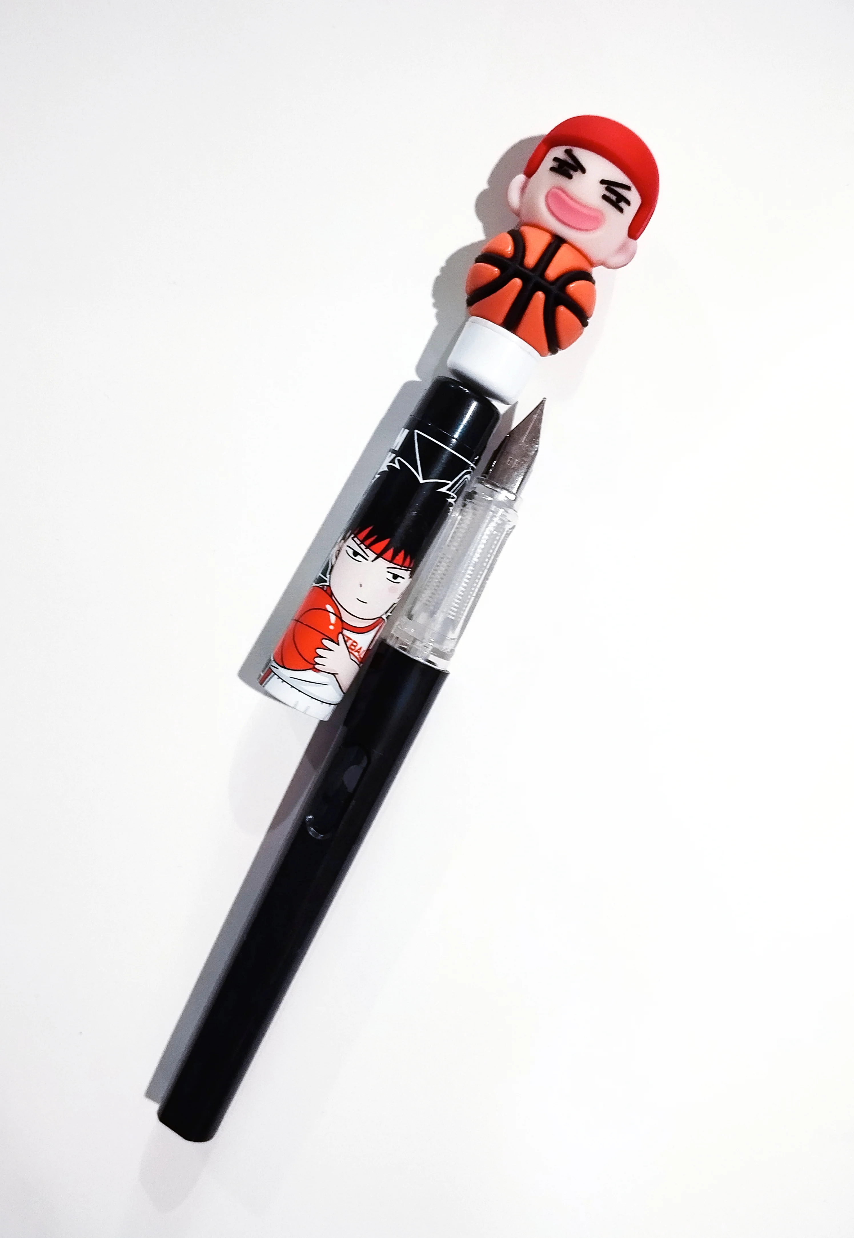 Basketball Cartoon Magnet Fountain Pen - Image 4