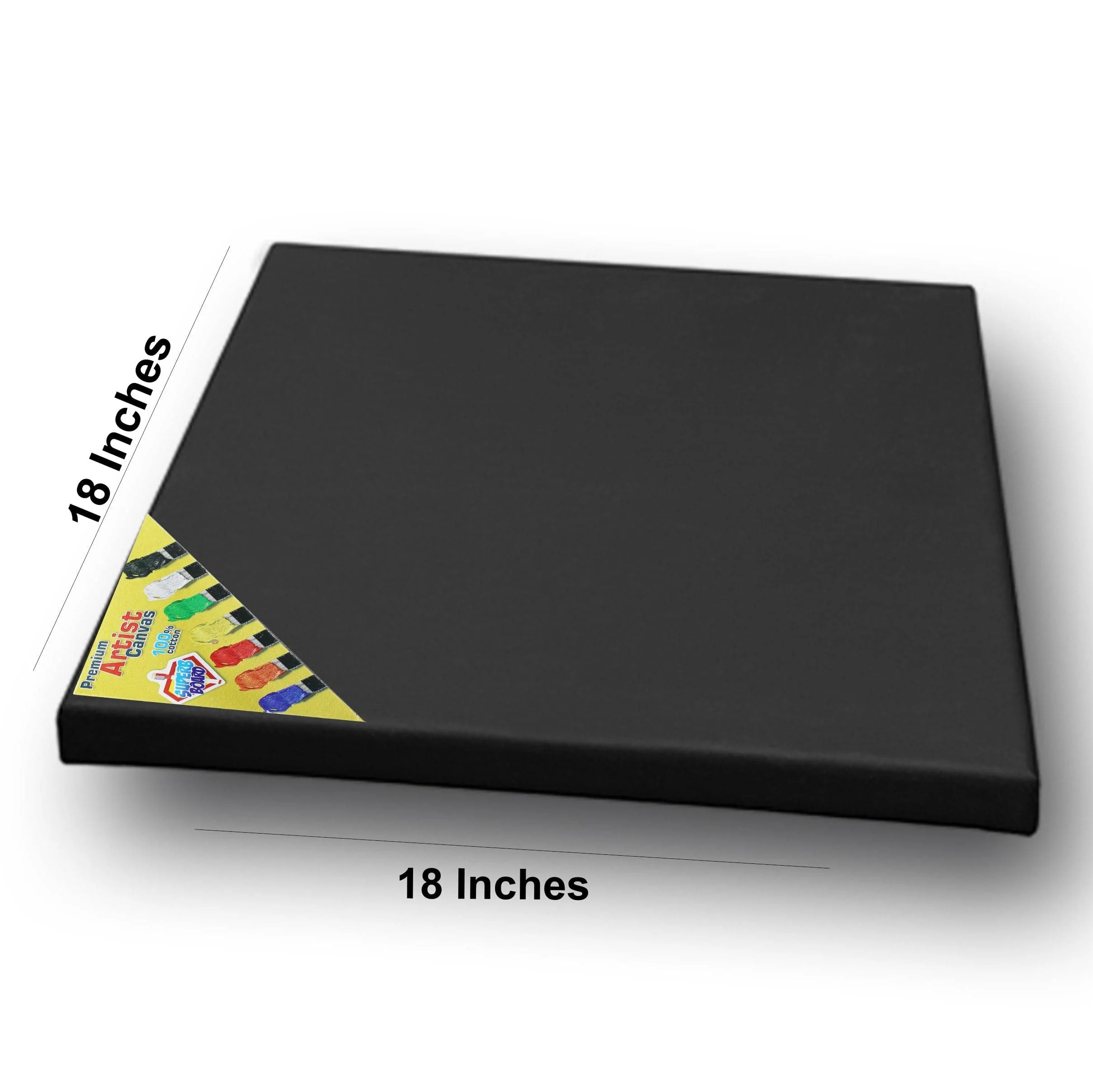 Black Canvas Board for Painting - Image 5