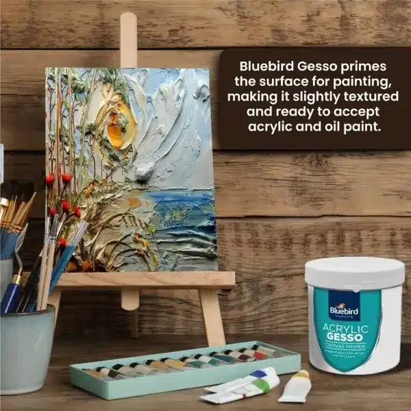Bluebird Acrylic Black Gesso - Image 2