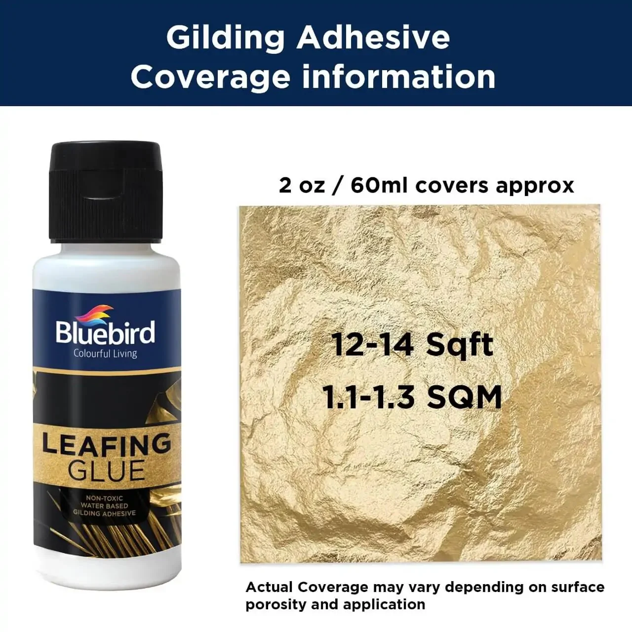 Bluebird Leafing Glue Gilding Adhesive – 100 ml - Image 2