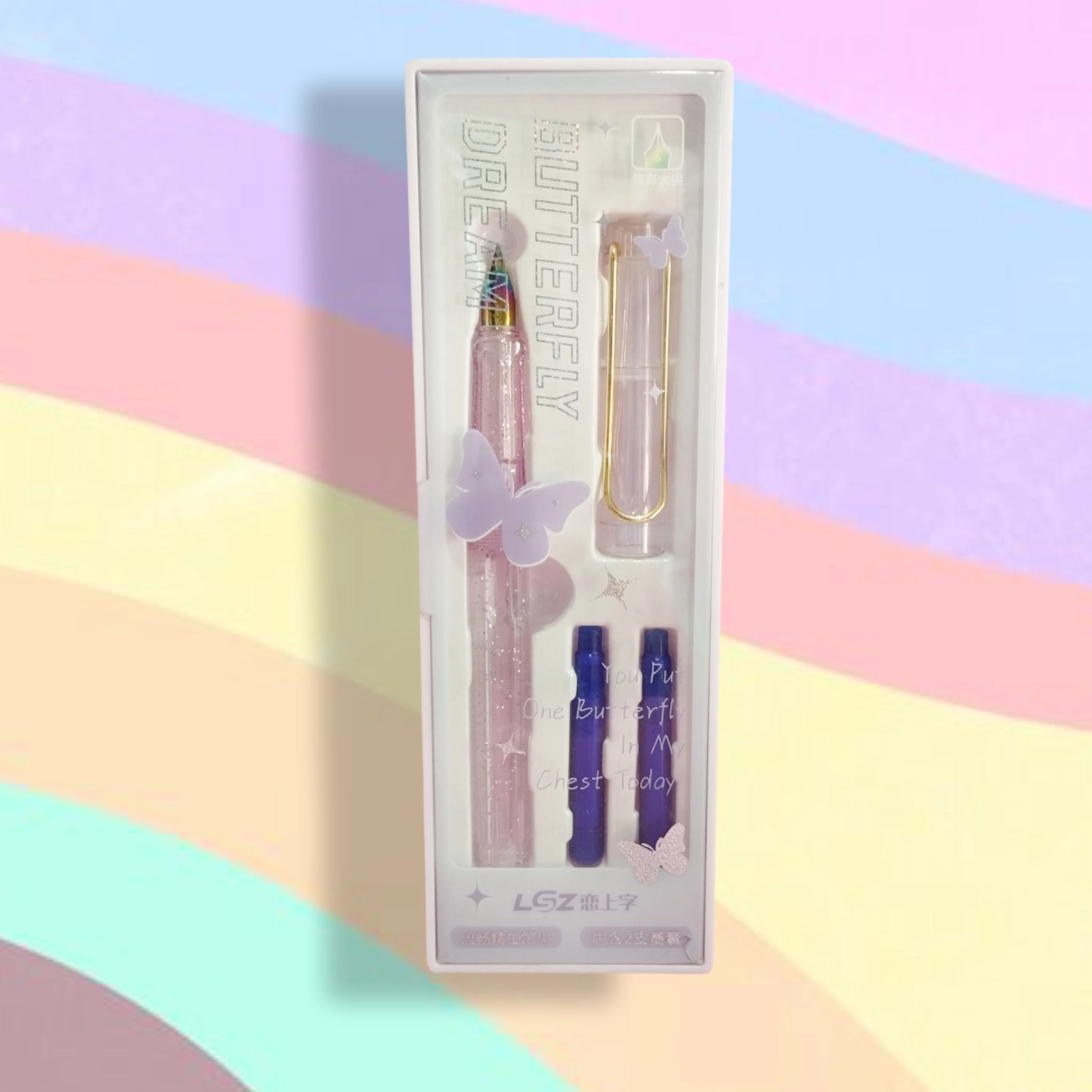 Butterfly Dream Fountain Pen for Girls
