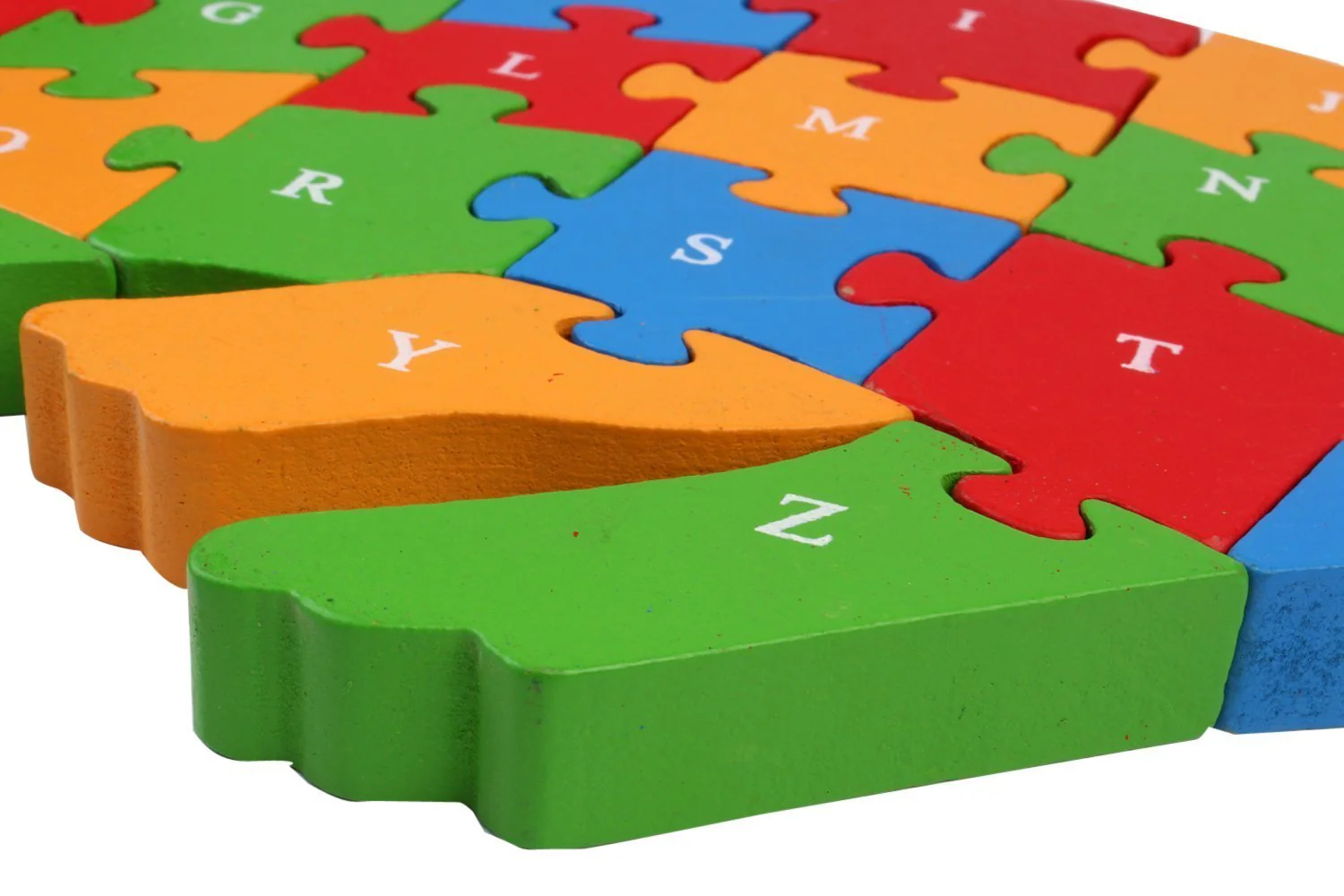Butterfly Wooden Educational Alphabet & Numbers Jigsaw Puzzle - Image 6