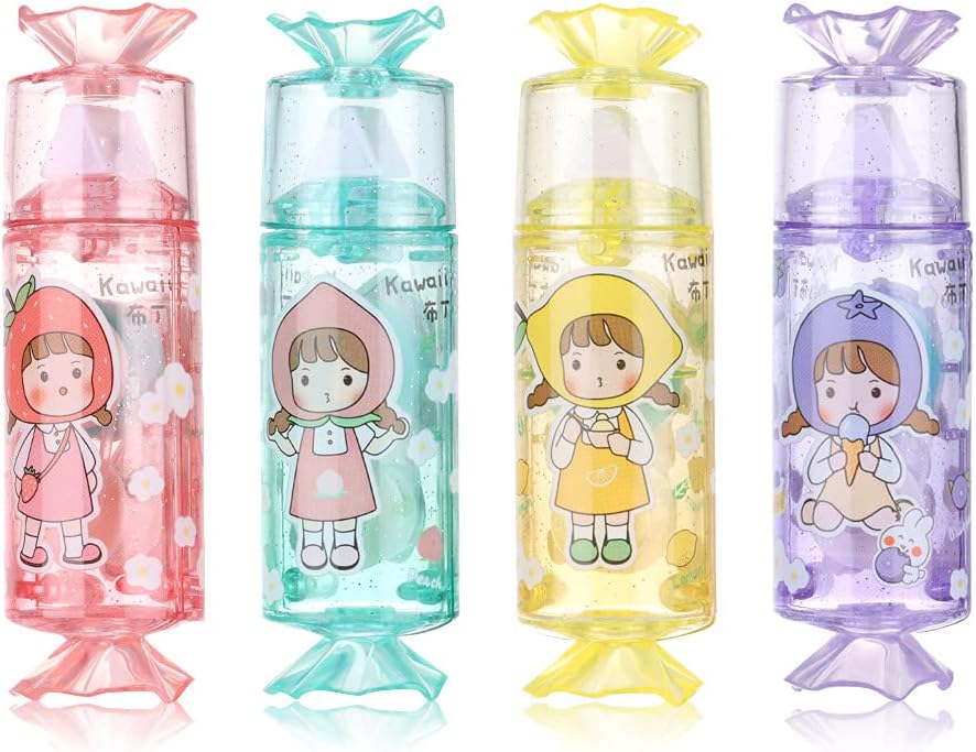Candy Ice Cream Transparent Double Sided Stick Roller Glue Tape - Image 3