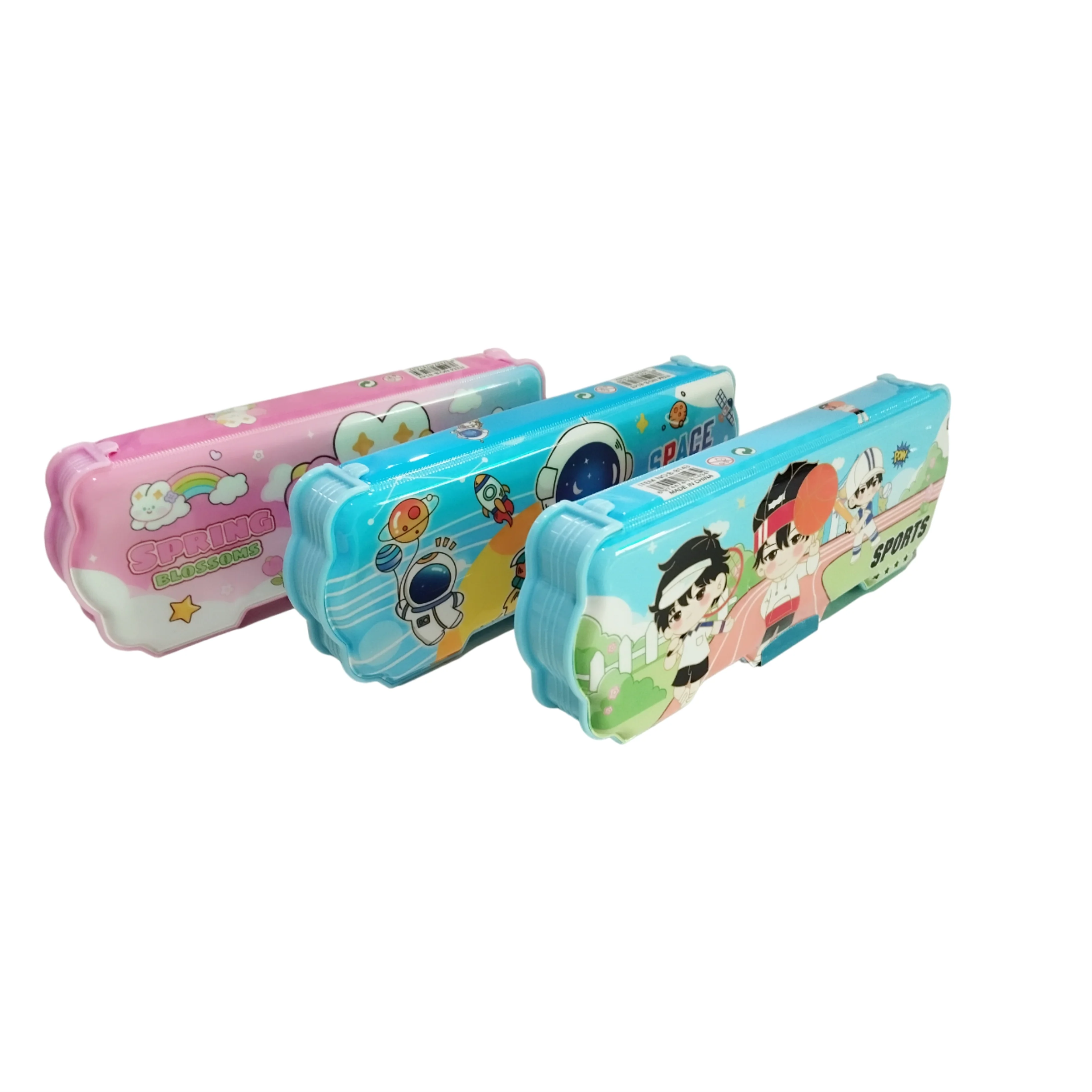 Cartoon Magnetic Geometry Box With Dual Sharpener for Boys & Girls - Image 3