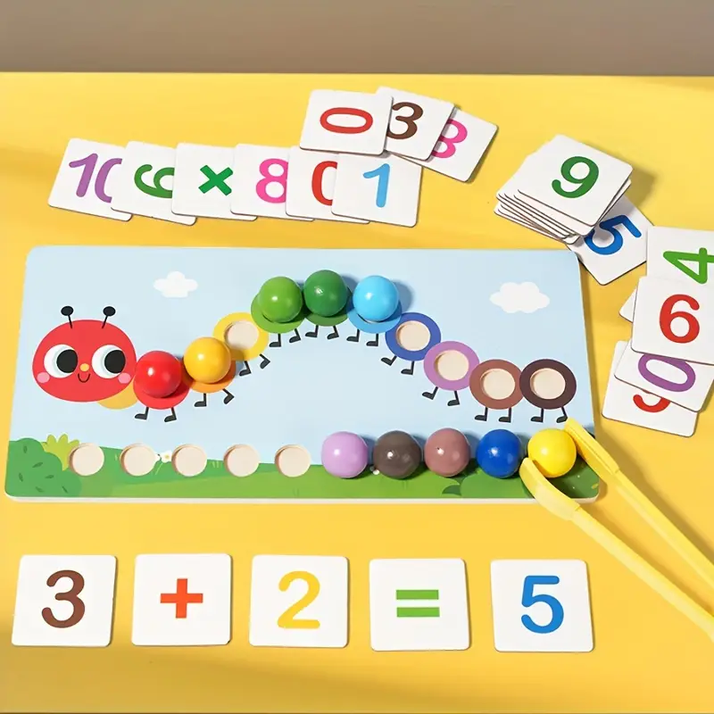 Caterpillar Science Math Early Educational Puzzle - Image 3