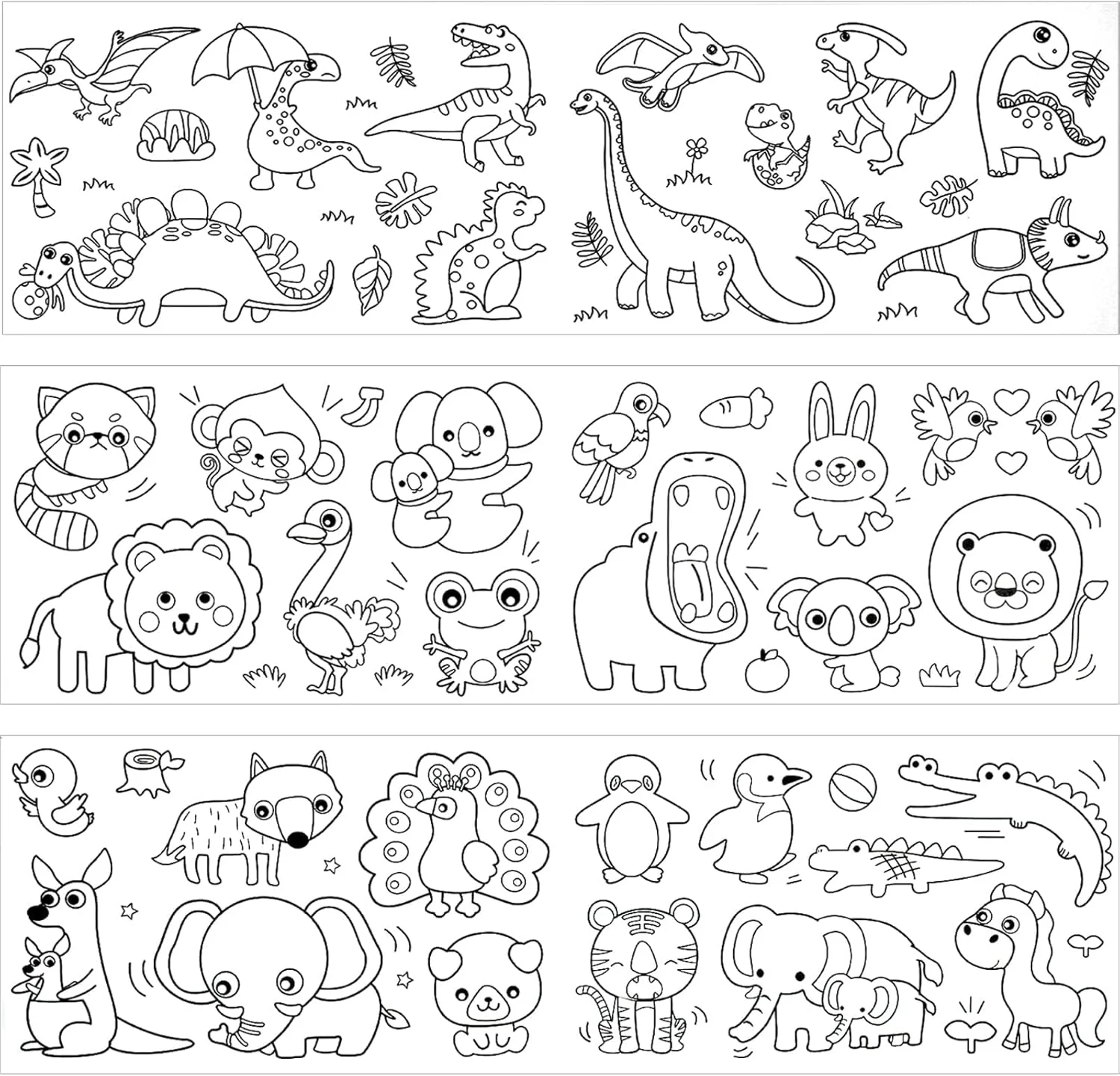 Craffiti Scroll for Children 85mm x 5 Meters Reusable Drawing Sticker Roll | Wall Graffiti Coloring Paper for Kids (3+ Years) - Image 3