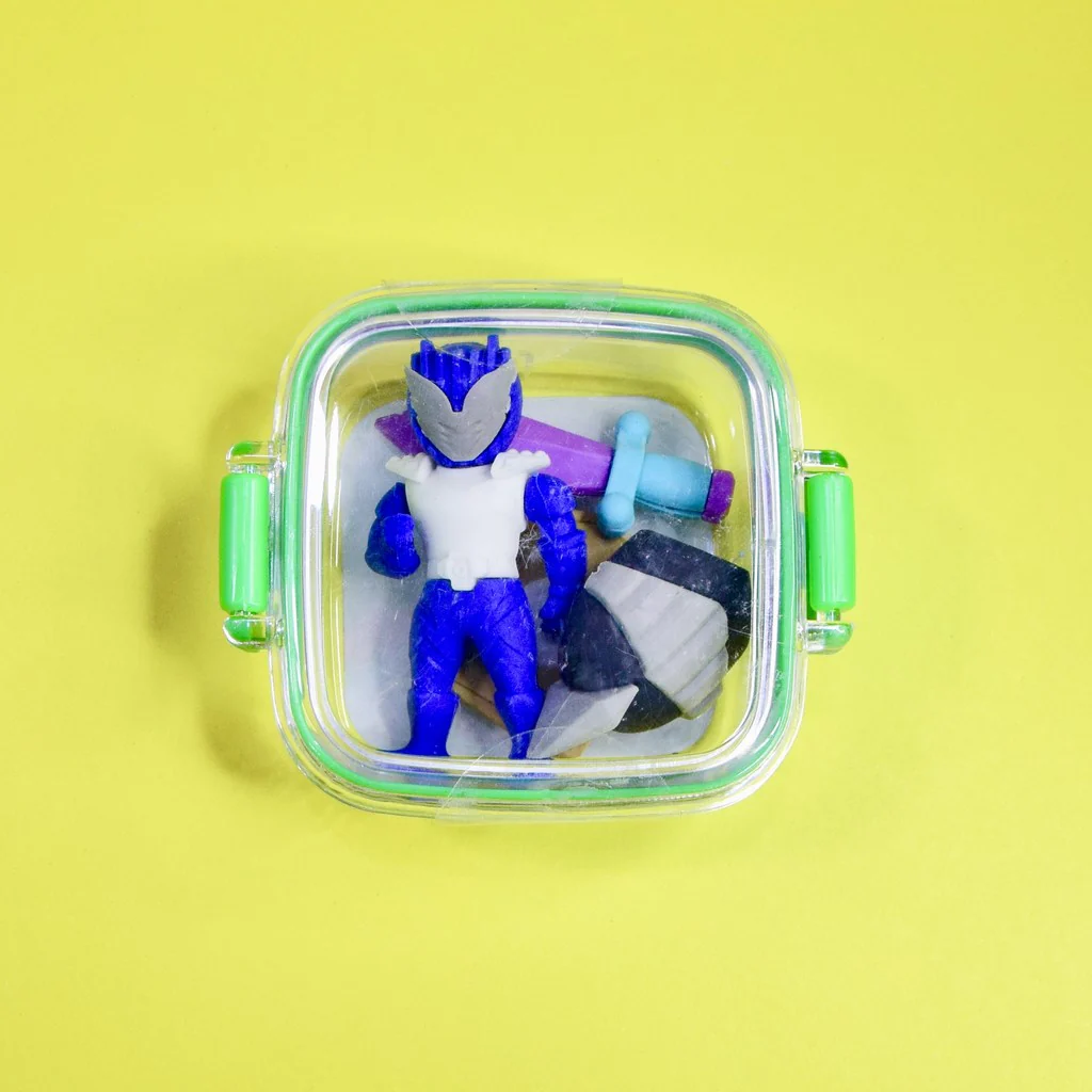 Cute 3D Cartoon Fancy Eraser for Kids 4Pcs Set - Image 6