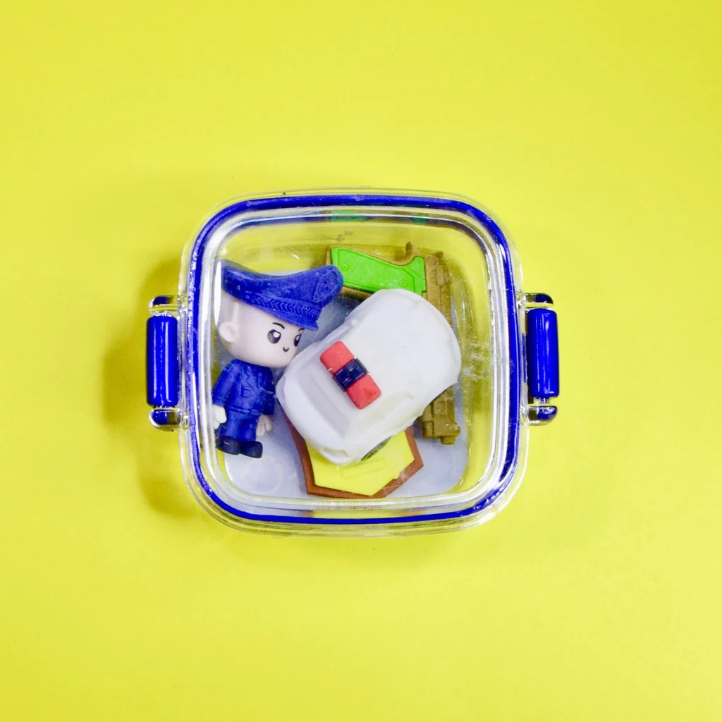 Cute 3D Cartoon Fancy Eraser for Kids 4Pcs Set - Image 8