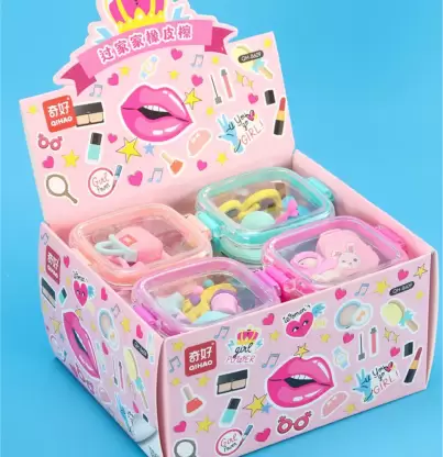 Cute 3D Girl Fashion Erasers - Image 4