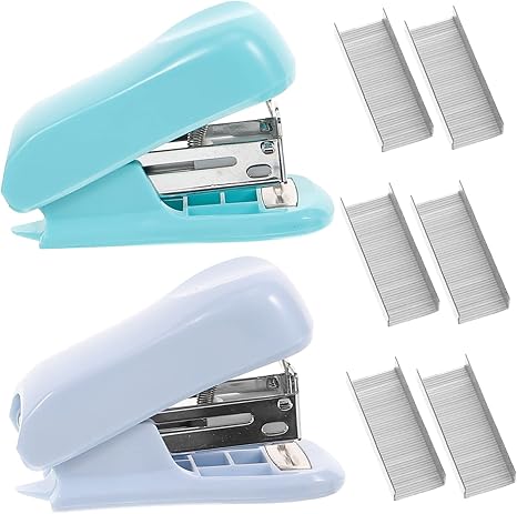 Cute Mini Stapler with stapler pin DL0582- Multicolor - Image 4