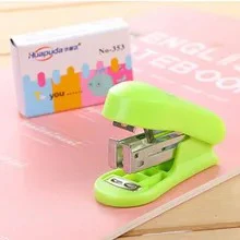 Cute Mini Stapler with stapler pin DL0582- Multicolor - Image 8