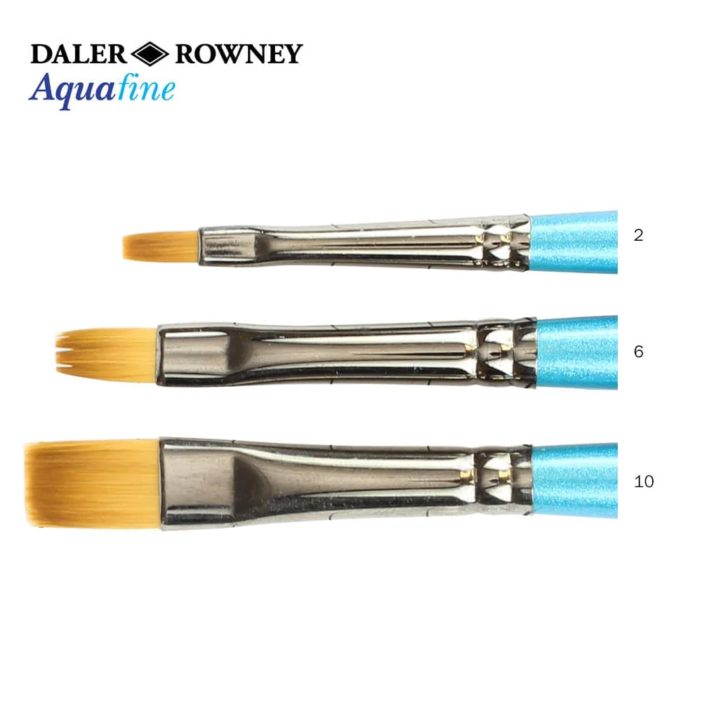 Daler Rowney Aquafine Flat Shader Brush - Image 2