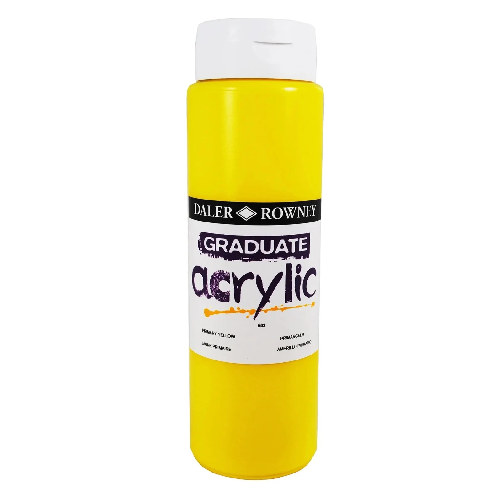 Daler Rowney Graduate Acrylic Jar 500ml - Image 4