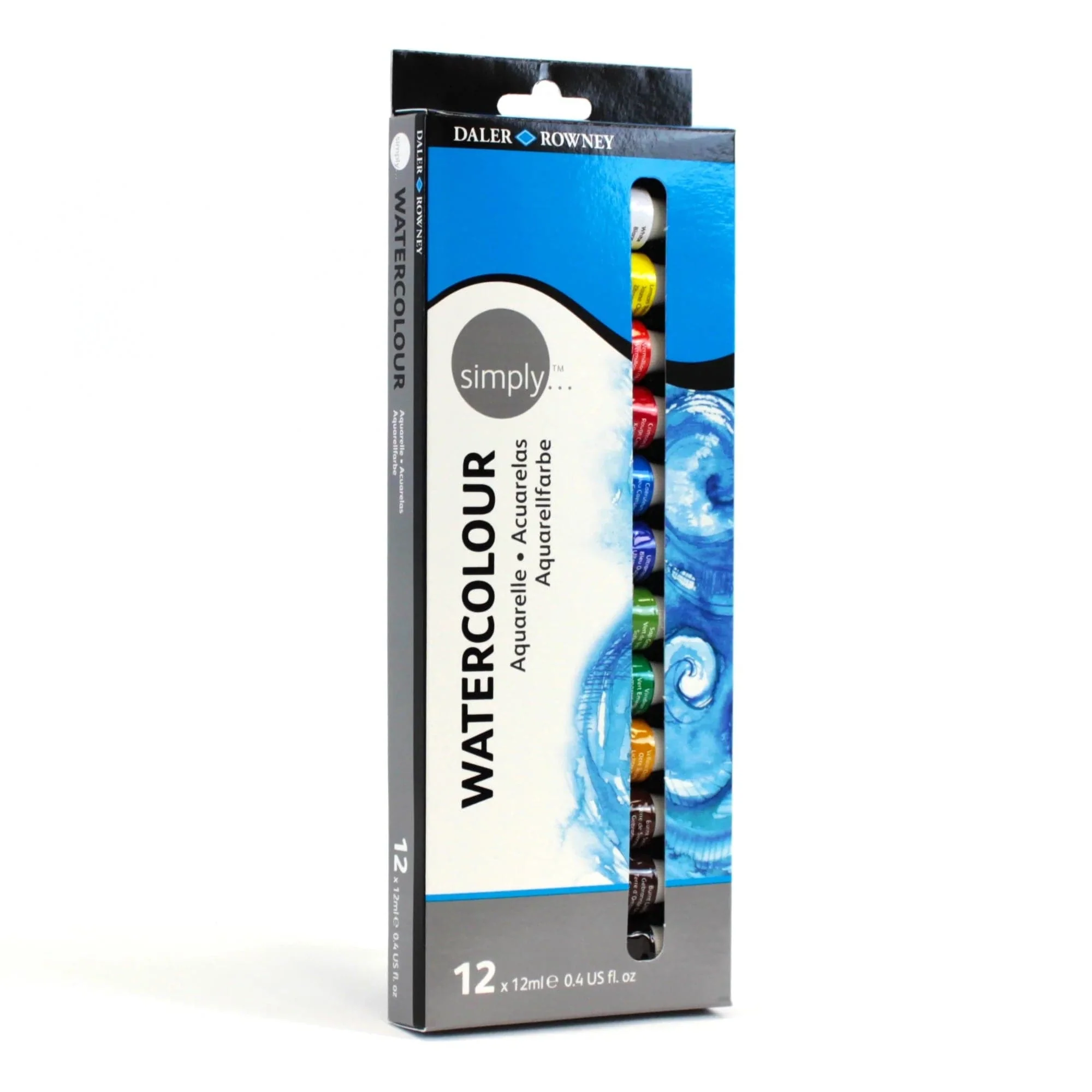 Daler Rowney Simply Watercolor Paint Tube Set - Image 2
