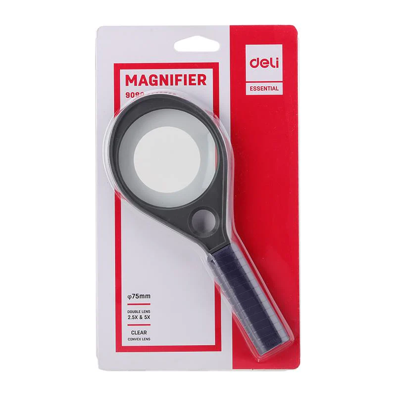 Deli Magnifying Glass 75 mm E9090 - Image 3