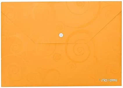 Deli Rio Button File Bag A4 39640 - Image 4
