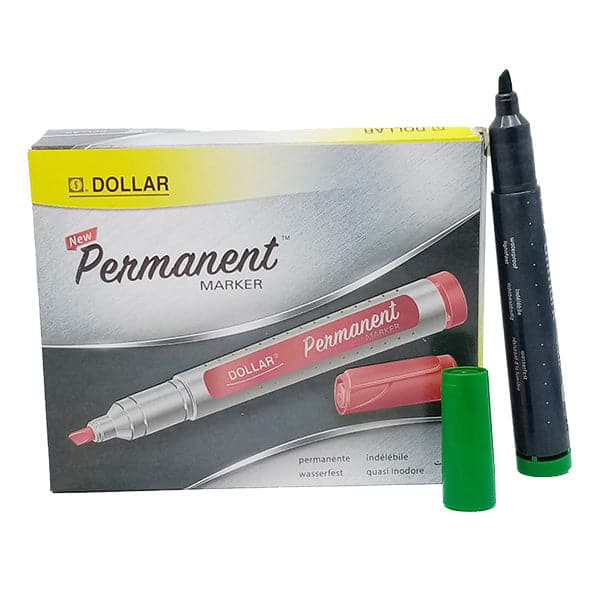 Dollar Permanent Marker Chisel Tip 1pc - Image 2