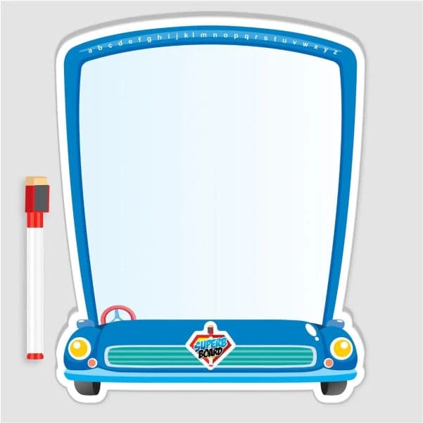 Double Sided White Board With Marker in Different Shapes - Image 5