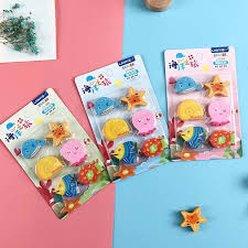 Dream Sea Animals Eraser Set of 6 - Image 4