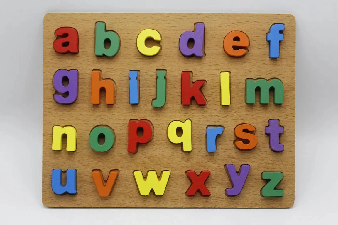 Educational Wooden Puzzle Board | Urdu Alphabet, Small abc, Capital ABC & 123 Numbers - Image 3