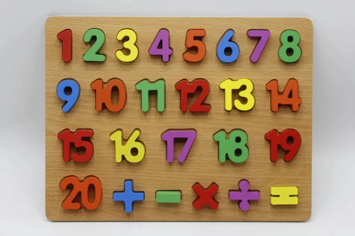 Educational Wooden Puzzle Board | Urdu Alphabet, Small abc, Capital ABC & 123 Numbers - Image 4