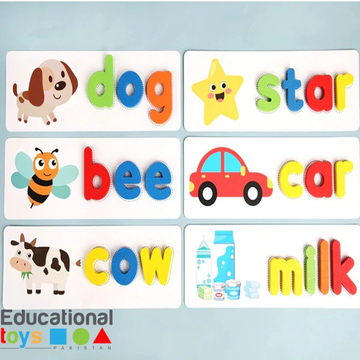 English Letter Learning Cards with Alphabet Pegs - Image 6