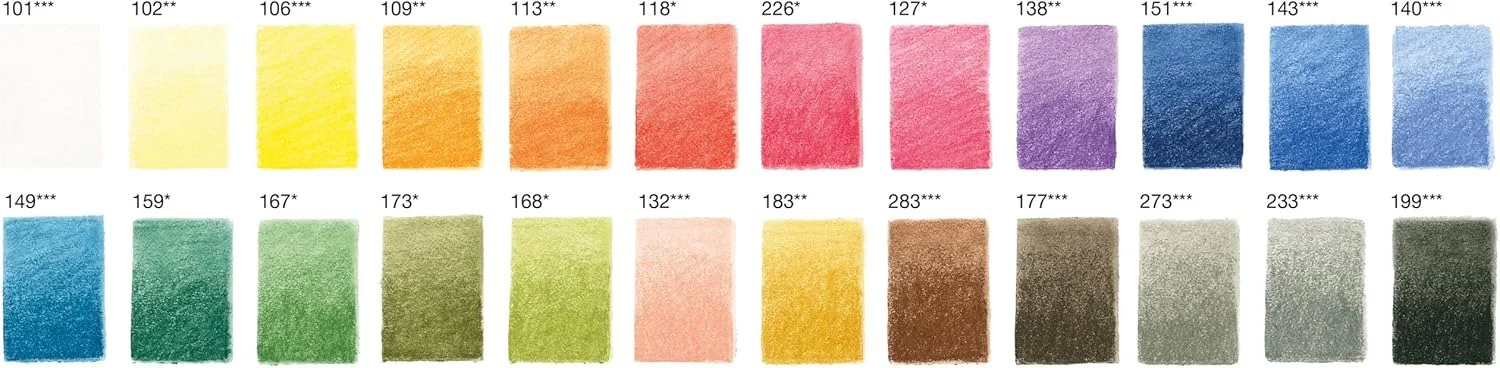 Faber-Castel Pitt Pastel Pencils in A Metal Tin FC112124 (24 Pack) - Image 2
