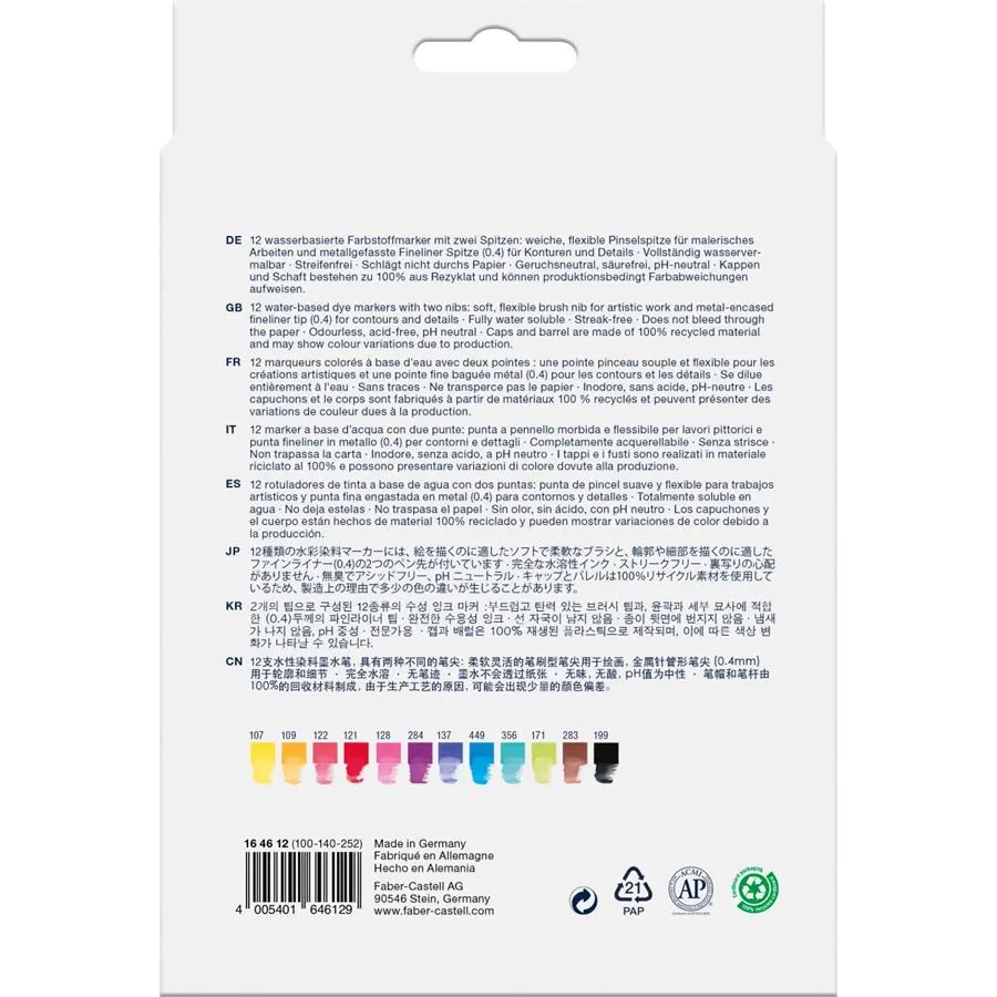 Faber Castell Goldfaber Aqua Dual Marker - Image 2