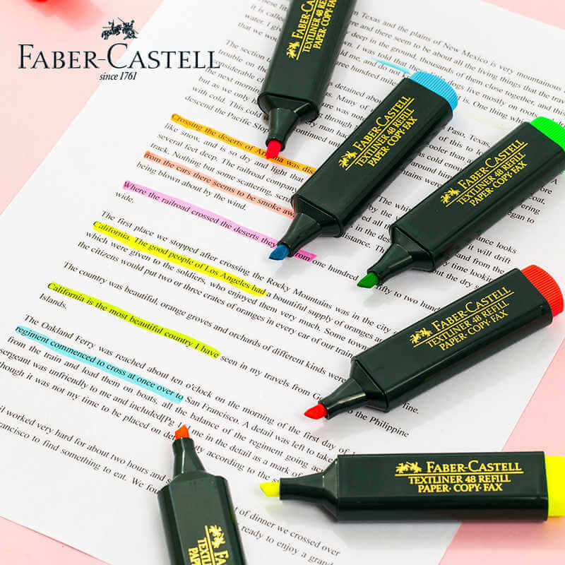 Faber Castell Highlighters Textliner-48 1pc (This item is in stock. If you’d like to order, please contact us on WhatsApp. Orders are placed there, and payment must be made in advance) - Image 8