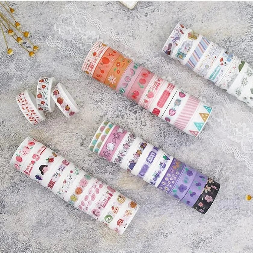 Fantacy Kawai Washi Tapes Set of 60 Style 1 - Image 3