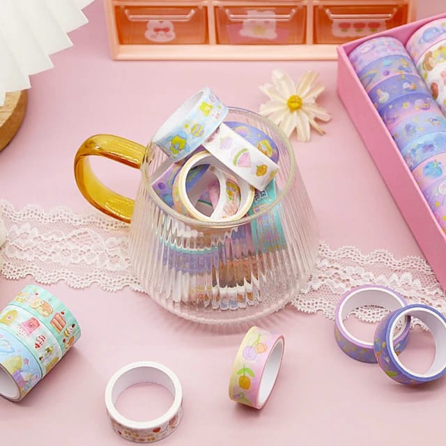 Fantacy Kawai Washi Tapes Set of 60 Style 2 - Image 4