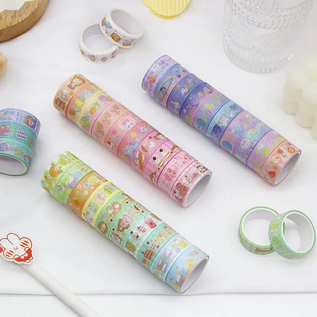 Fantacy Kawai Washi Tapes Set of 60 Style 2 - Image 5