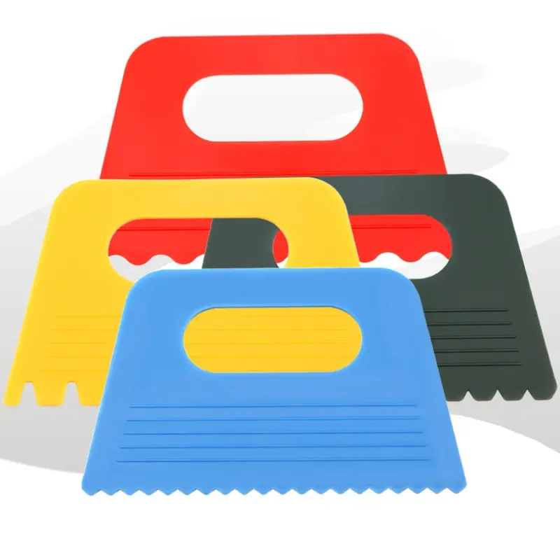 Fine Art Plastic Drawing Scraper 4 Color Set - Image 4