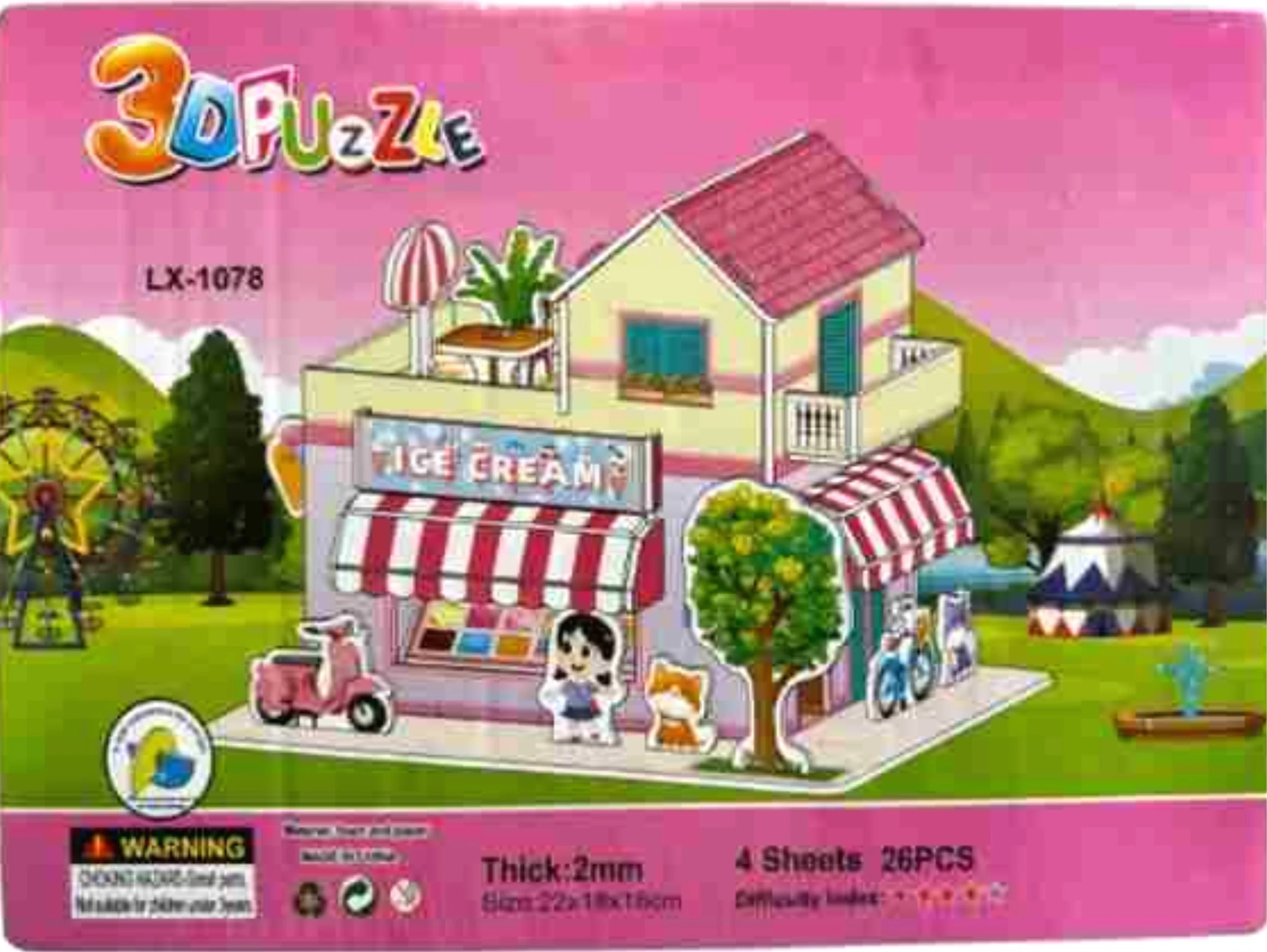 Foaming 3D Puzzle (Different Shapes) - Image 2
