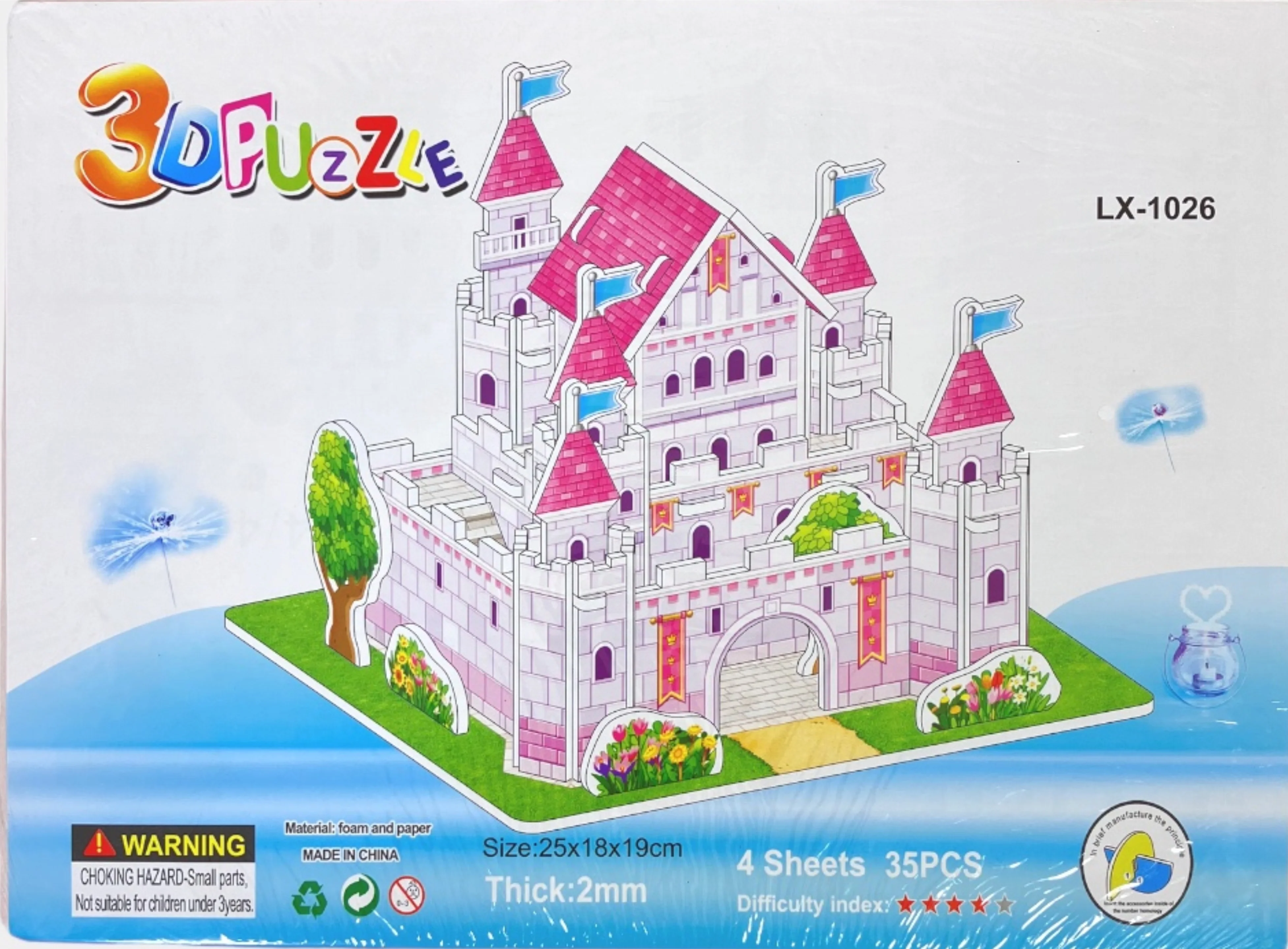 Foaming 3D Puzzle (Different Shapes) - Image 3