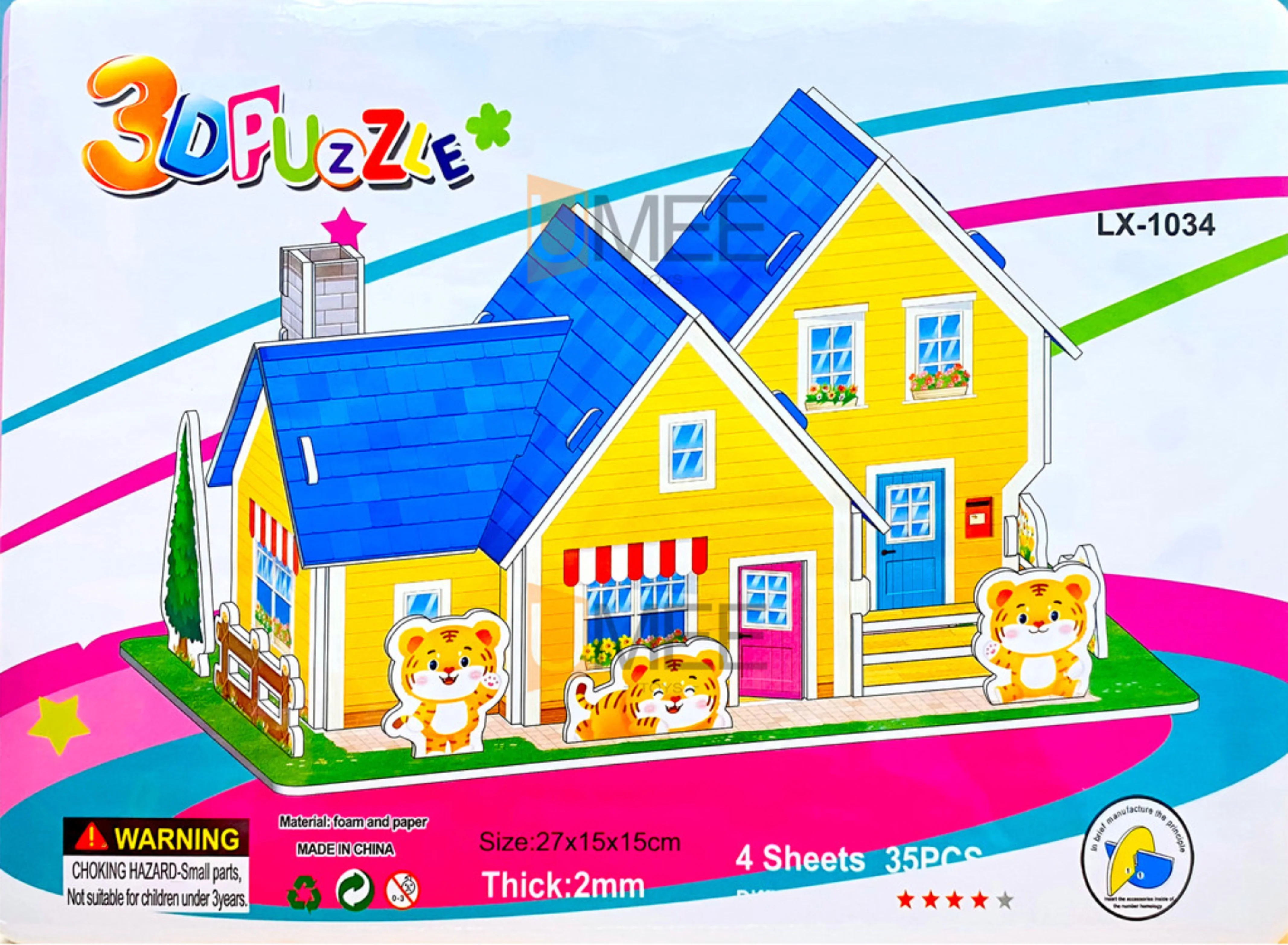 Foaming 3D Puzzle (Different Shapes) - Image 5