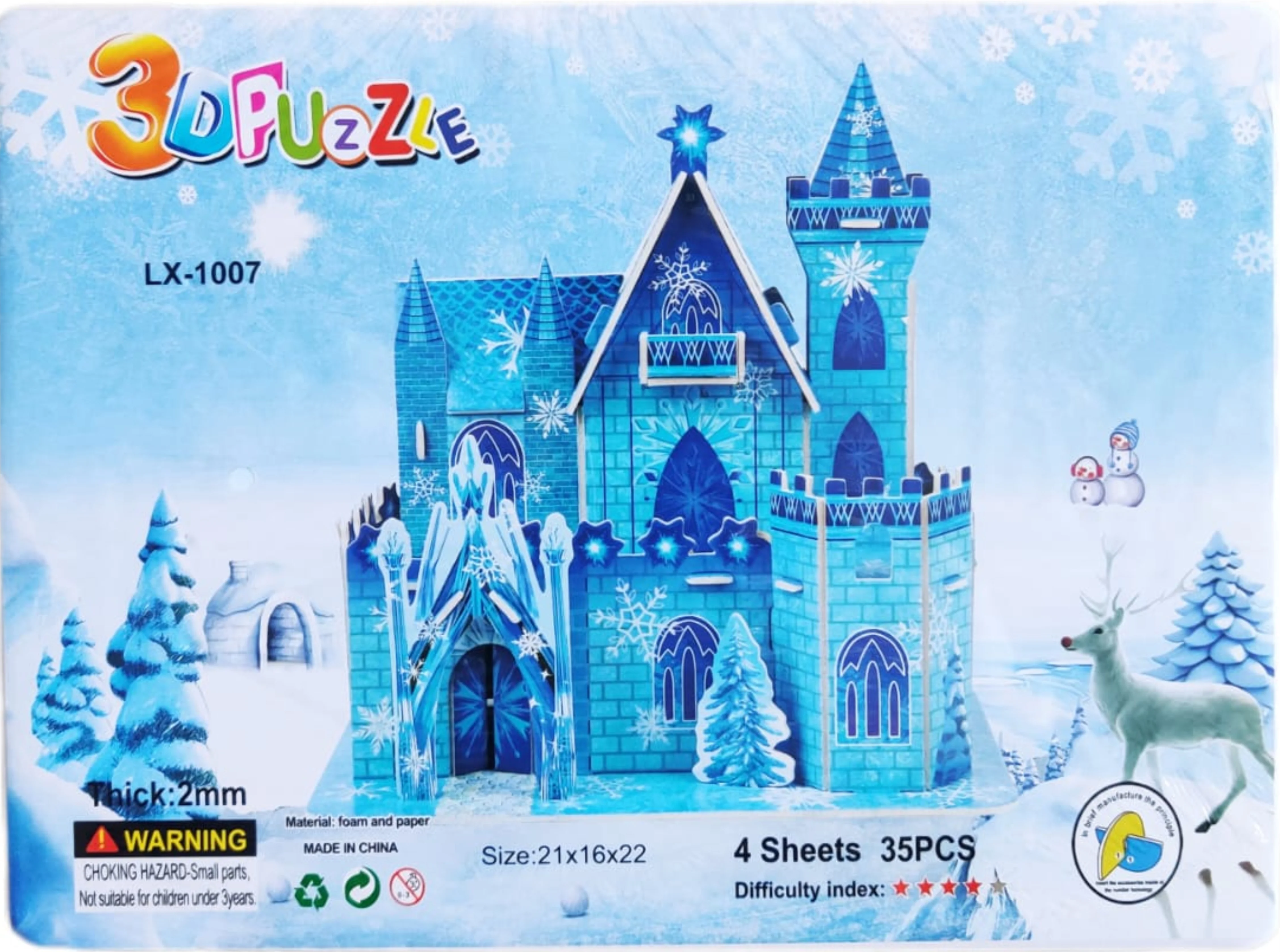 Foaming 3D Puzzle (Different Shapes) - Image 7
