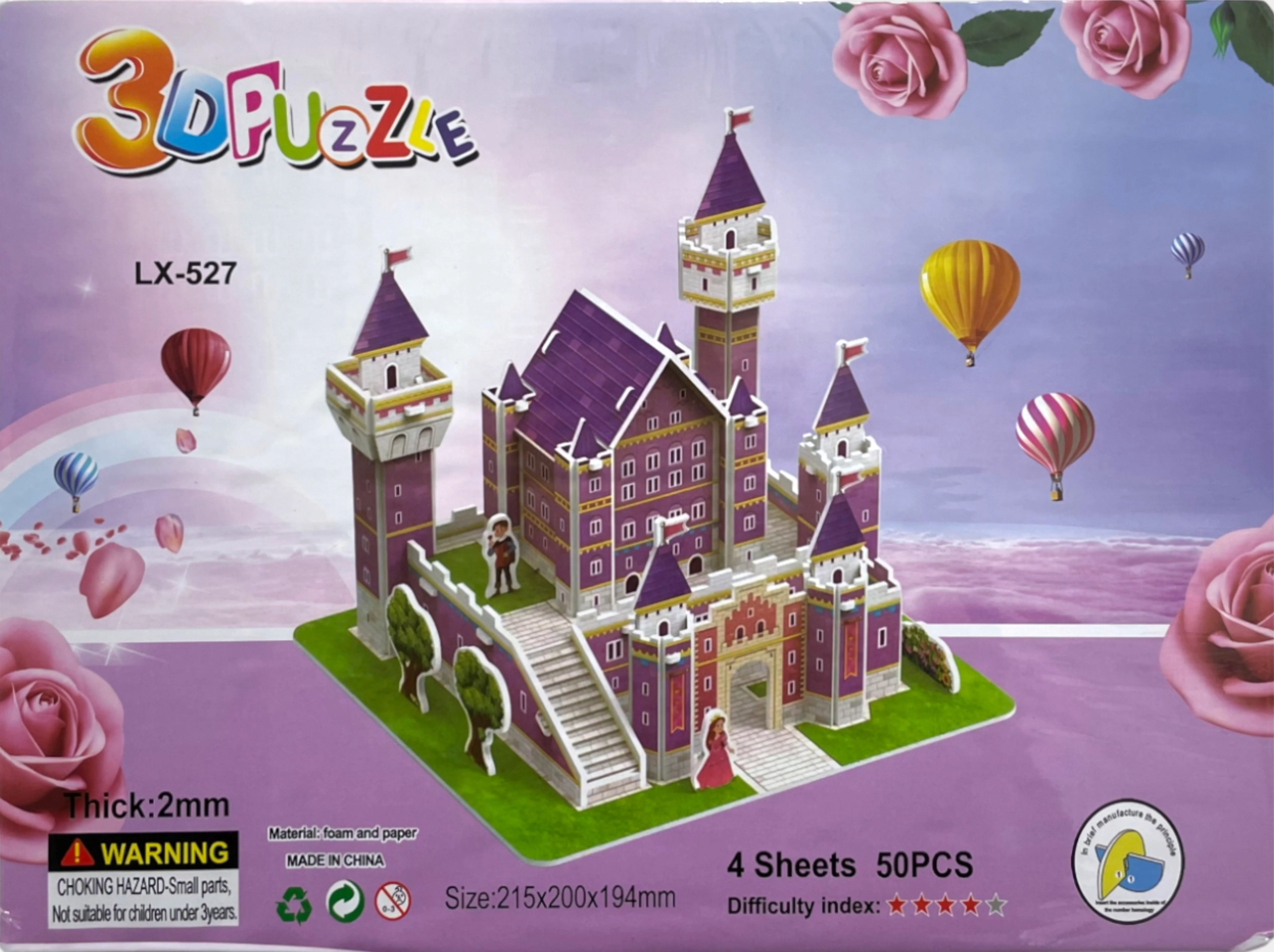 Foaming 3D Puzzle (Different Shapes) - Image 9