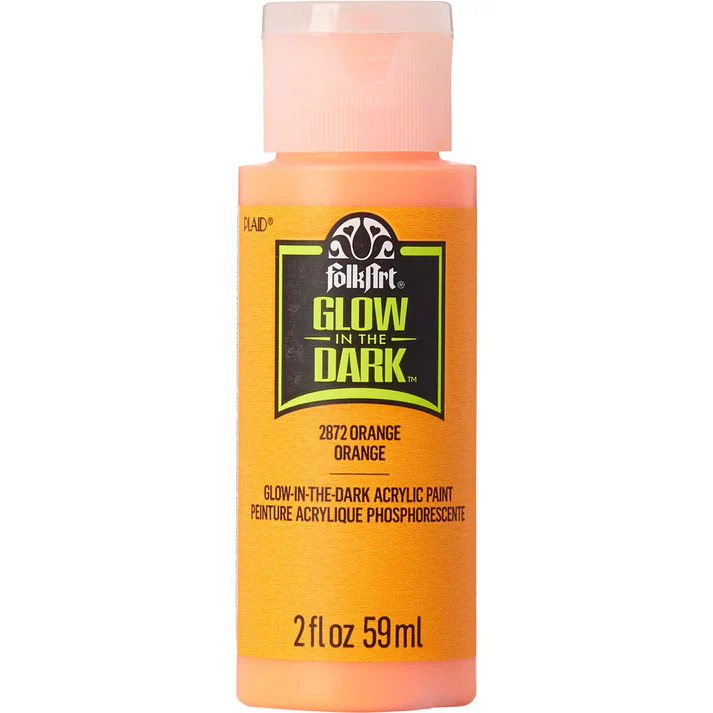 Folk Art Glow In Dark Acrylic Paint 59ml - Image 2