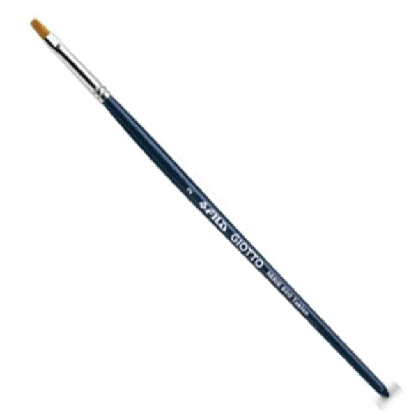 Giotto Taklon Synthetic Hair Flat Paint Brush 1pc - Image 2