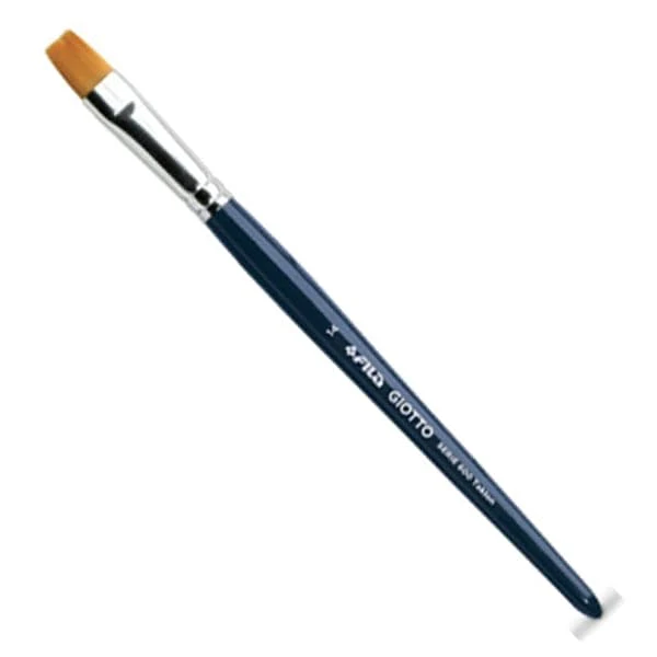 Giotto Taklon Synthetic Hair Flat Paint Brush 1pc - Image 8