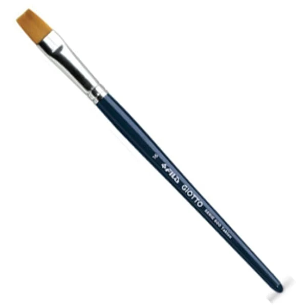 Giotto Taklon Synthetic Hair Flat Paint Brush 1pc - Image 9